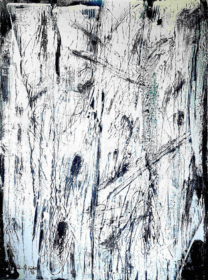 Borders and Boundaries 48x36